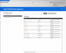 Screenshot Asterisk4UCS Management